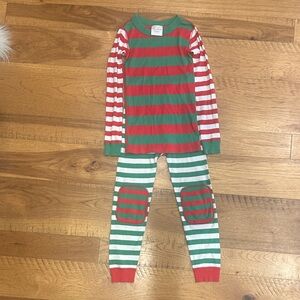 Hanna Andersson organic cotton Christmas Pajama Set 6-7